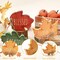 3PCS Fall Maple Leaf Wooden Table Signs – Rustic Thankful Grateful Blessed Thanksgiving Tiered Tray Decor for Autumn Home, Office, School & Farmhouse Centerpieces